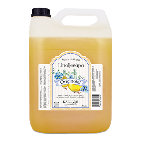 KÄLLANS LINOLJESÅPA ORIGINAL 5 L