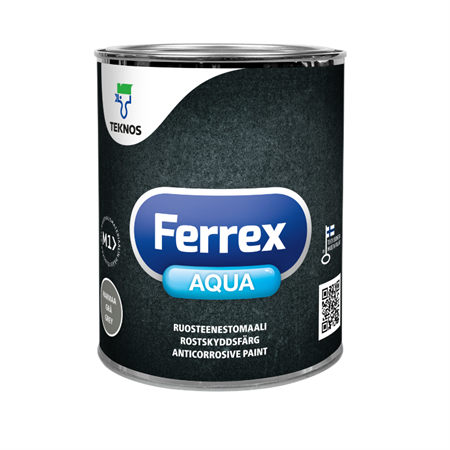 FERREX AQUA ROSTSKYDDSFÄRG  Vit T1326 1l