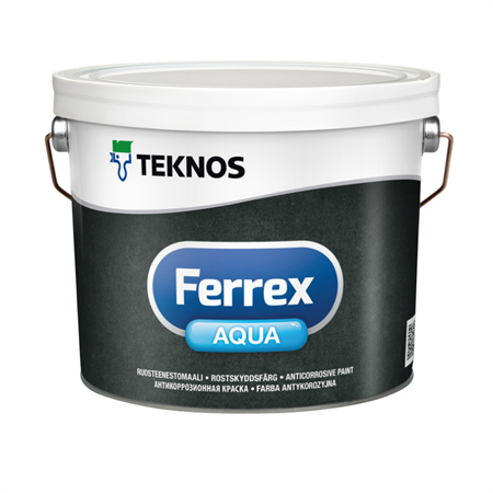 FERREX AQUA ROSTSKYDDSFÄRG  Vit T1326 3l