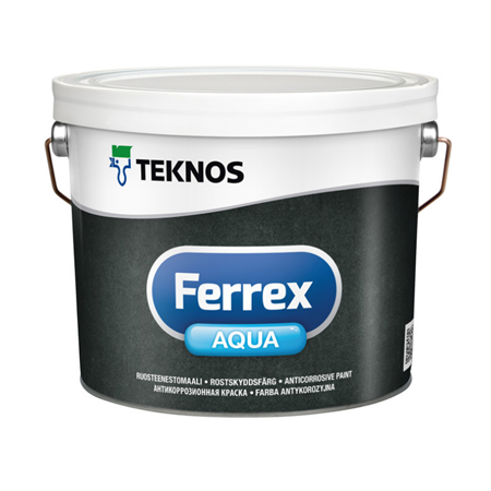 FERREX AQUA ROSTSKYDDSFÄRG GRÅ T1380 3l