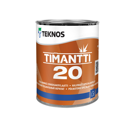 TIMANTTI 20 VÅTRUMSFÄRG Bas 1 0,9l