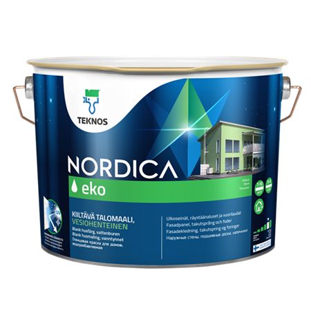 NORDICA EKO HUSFÄRG  Bas 1 9l