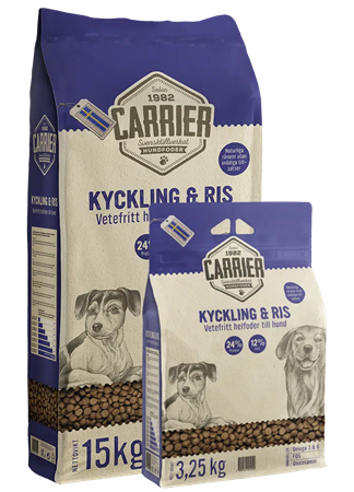 CARRIER KYCKLING&RIS 3,25KG