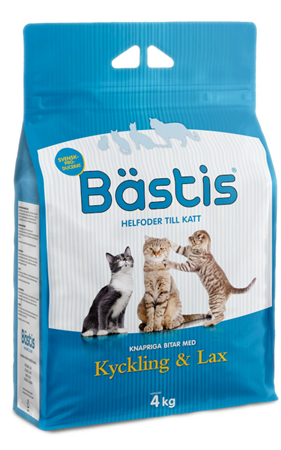 BÄSTIS KYCKLING & LAX 4KG