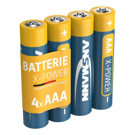 BATTERI AAA 4-P ANSMANN