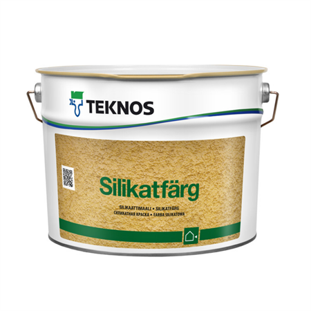 SILIKATFÄRG Vit-Bas 1 9l