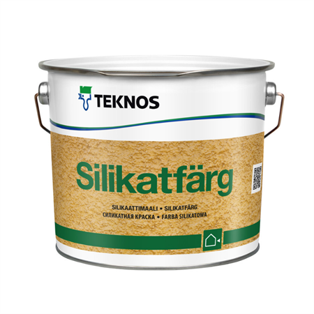 SILIKATFÄRG Vit-Bas 1 2,7l