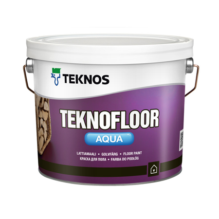 TEKNOFLOOR AQUA GOLVFÄRG Bas 1 2,7l