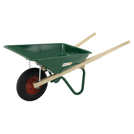 SKOTTKÄRRA EKEBY 90L PLÅT/TRÄSKALM