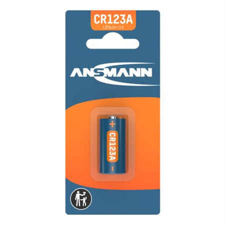 BATTERI CR123A ANSMANN