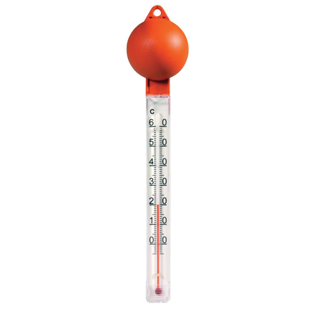 TERMOMETER BAD/POOL PLAST ORANGE