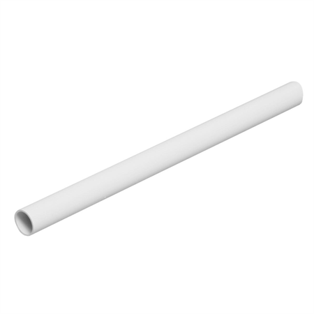 RÖR UTAN MUFF VIT 32MM 1MLÄNGD