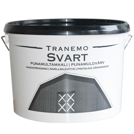 *TRANEMO SVART Handstrykning Svart 10l