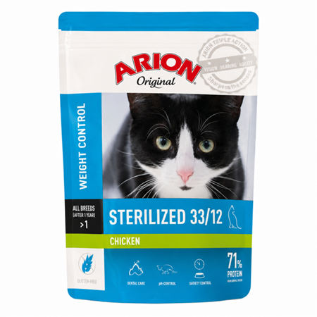 ARION ORIGINAL CAT STERILIZED CHICKEN300G
