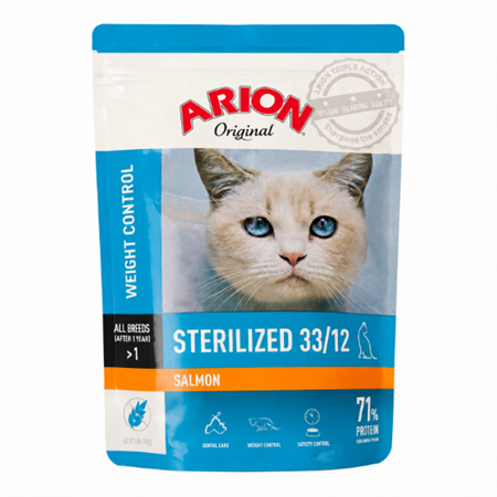 ARION ORIGINAL CAT STERILIZED salmon300G