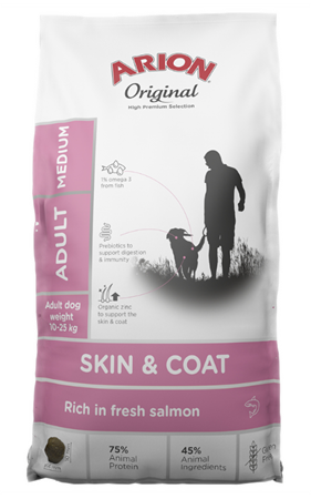 ARION DOG SKIN&COAT MEDIUM 2Kg