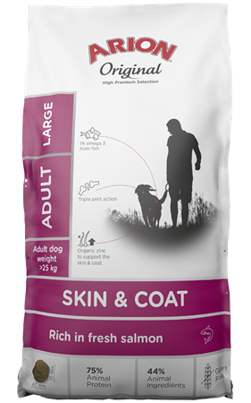 ARION DOG SKIN&COAT LARGE 12Kg