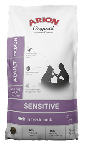 ARION DOG SENSITIVE MEDIUM 12Kg