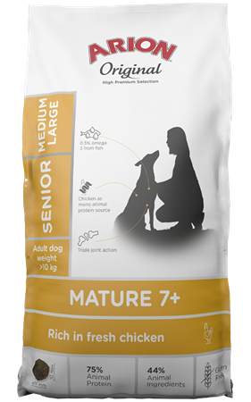 ARION DOG MATURE 7+ MEDIUM/LARGE 12Kg
