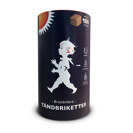 SOLSTICKAN TÄNDBRIKETTER 100ST