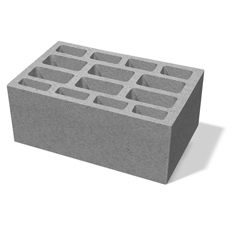 BETONGHÅLSTEN O 250x167x390 MM