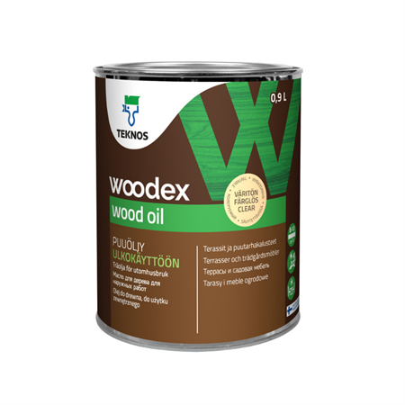 WOODEX WOOD OIL FÄRGLÖS 0,9 L