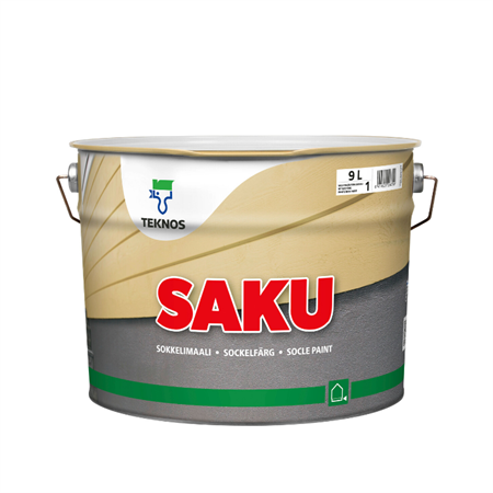 SAKU SOCKELFÄRG Bas 1 9l