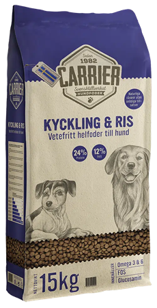 CARRIER KYCKLING & RIS 15KG