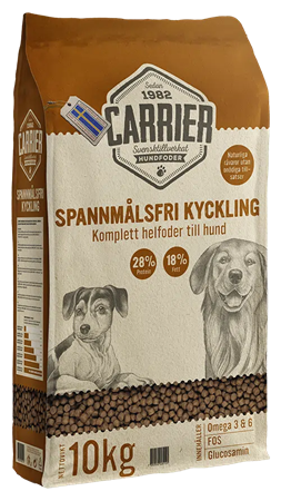 CARRIER SPANNMÅLSFRI KYCKLING 10KG