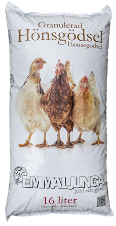 HÖNSGÖDSEL 16L GRAN. EMMALJUNGA