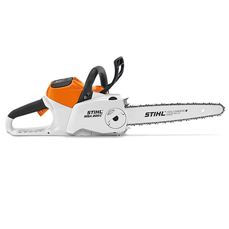 MOTORSÅG STIHL MSA 200 C-B UTAN BATT,LADD