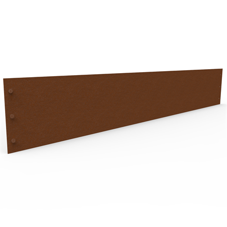 Planteringskant Corten 180x1150 rak