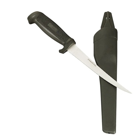 FILEKNIV ROSTFRI MED PLASTHANDTAG