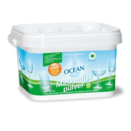 Maskindiskpulver - Ny Formula 2,9 kg