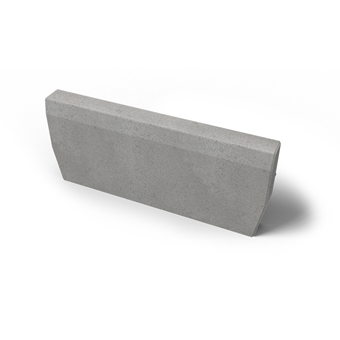 KANTSTEN SLÄT GRÅ 700X300X70