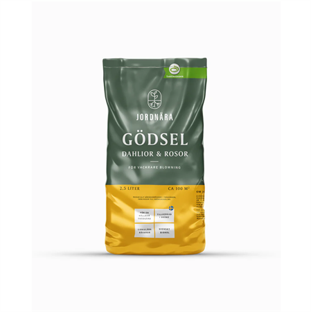JORDNÄRA GÖDSEL DAHLIA & ROS 2,5L