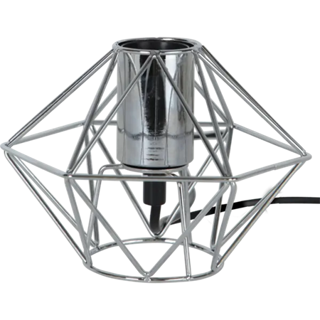 LAMPFOT EDGE E27 KROM 13CM