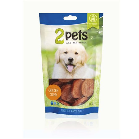 DOGSNACKS CHICKEN COINS 100G