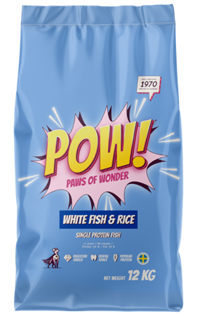 POW! ADULT WHITE FISH 12kg