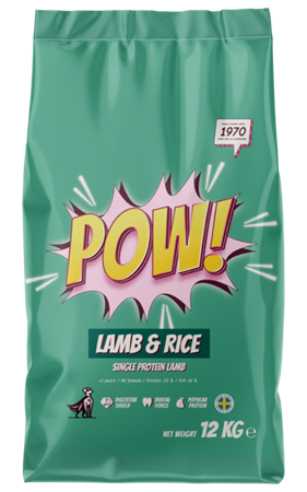 POW! ADULT LAMB&RICE 12kg