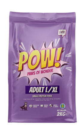 POW! ADULT L/XL PORK 2kg