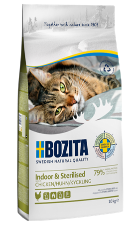 BOZITA TORR INDOOR&STER. CHICKEN 10kg
