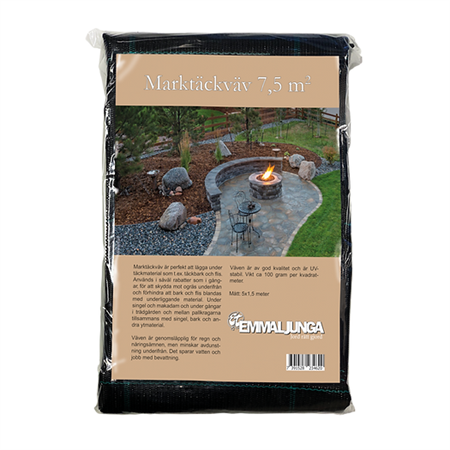 MARKTÄCKVÄV 7,5KVM EMMALJUNGA