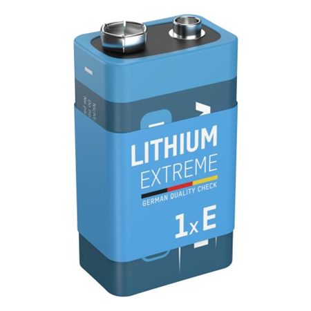 BATTERI 9V LITHIUM ANSMANN