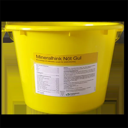 EFFEKT MINERALHINK NÖT GUL 22 KG