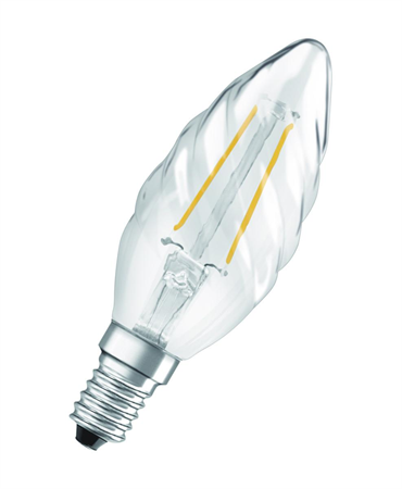 LED-LAMPA KRON (25) E14 VRID KLAR 827 CL BW OSRAM