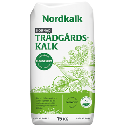 TRÄDGÅRDSKALK KORNAD 15KG