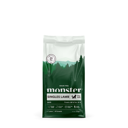 Monster Dog GF Singles Lamm 2kg