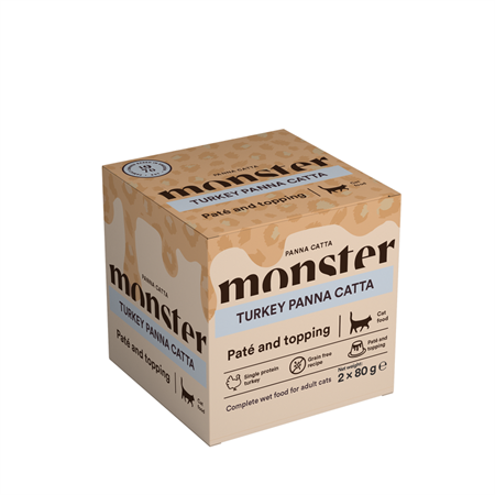 Monster Cat PannaCatta Turkey 2p