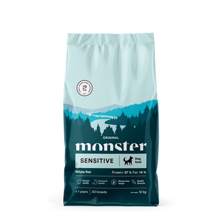 Monster Dog Org.Sens. WhiteFish 12kg